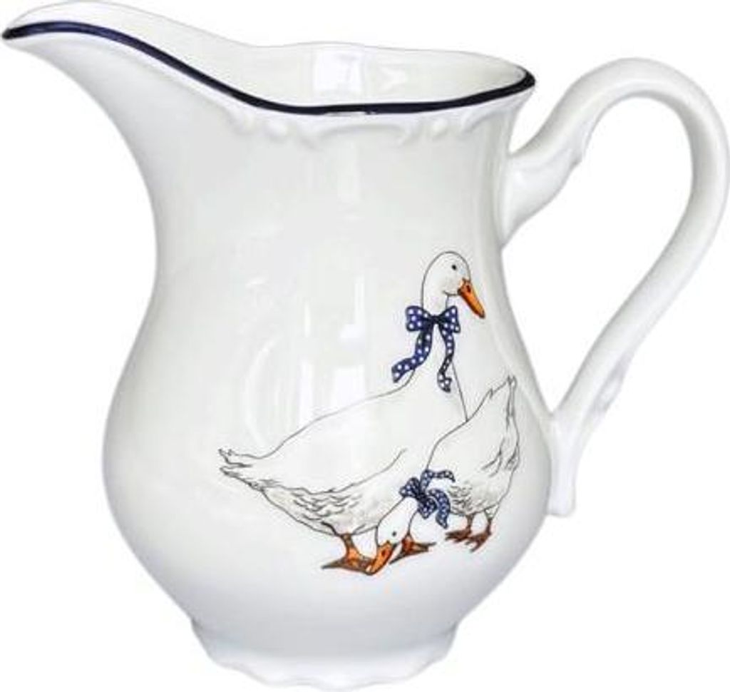 Thun 1794 Wysoki dzbanek na mleko, gęś, 250 ml, porcelana, Zdjęcie produktu 