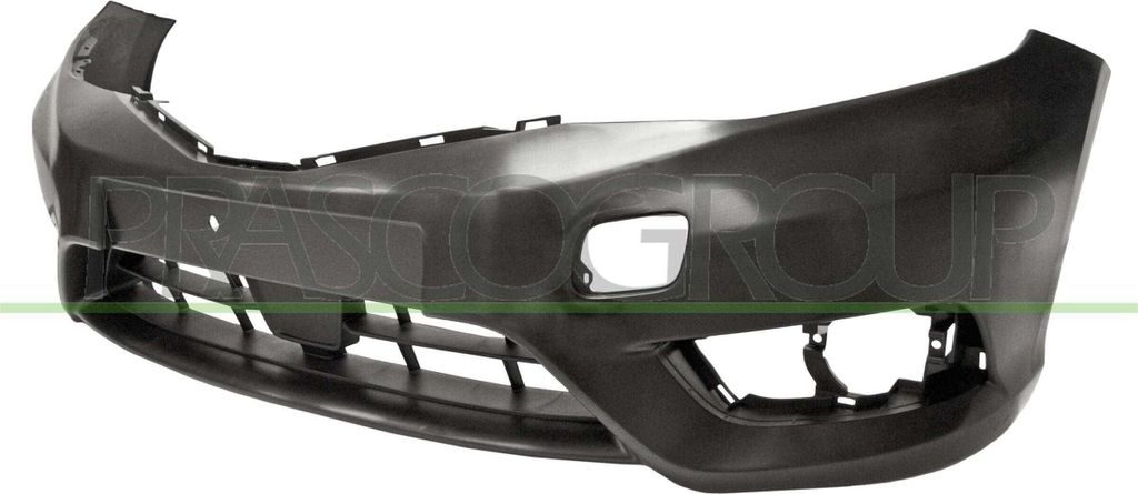 PRASCO Stoßstange Stoßfänger für NISSAN PULSAR Schrägheck (C13) Schwarz DS0701001