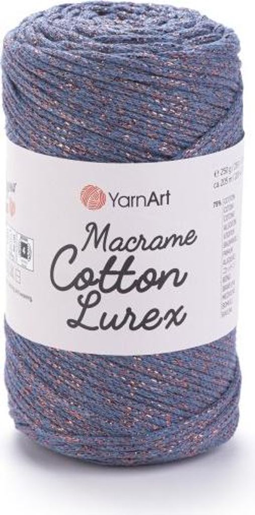 Yarn Art Macrame Baumwolle Polyester 2 mm 205 m 731 Schnur
