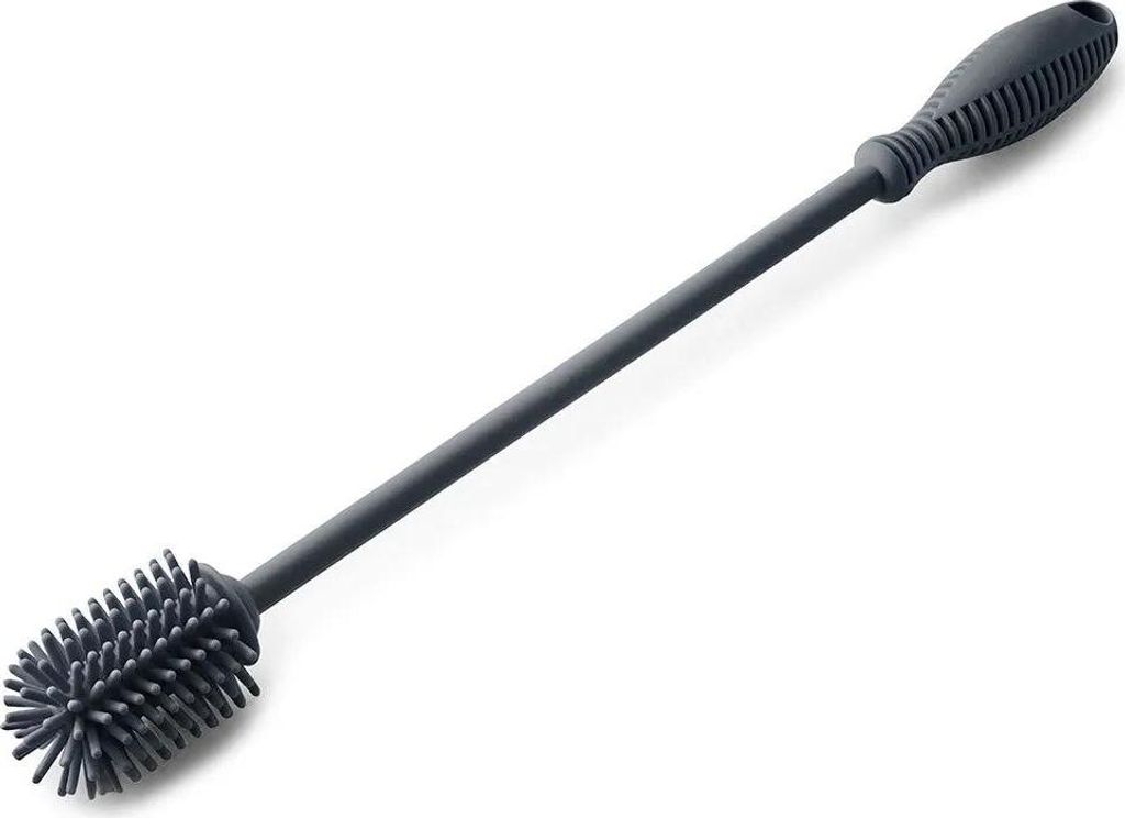 Bürste für Flaschen und Thermoskannen Ibili, Silikon, 31 cm, grau