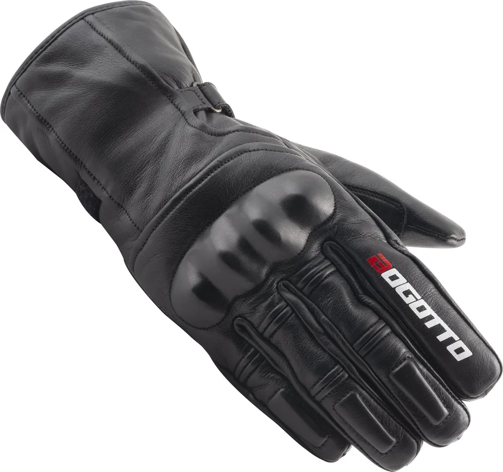 Gants de moto imperméables Bogotto Secca Noir - Équipement Moto Taille L