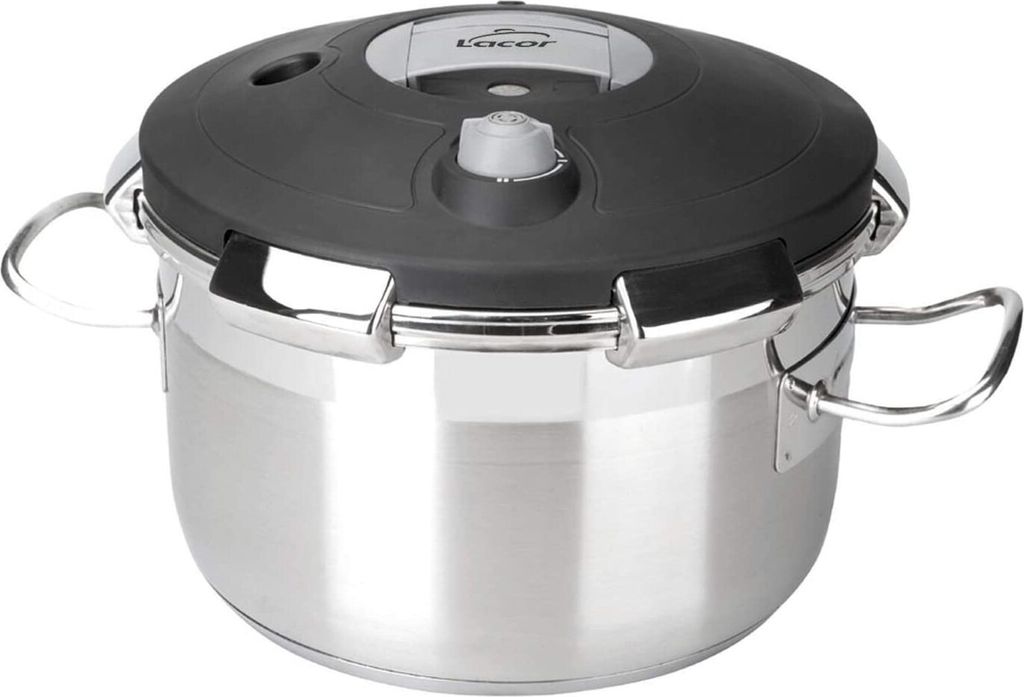 Lacor Chef Luxe 50823 - 23 -Liter -Drucktopf, rostfrei