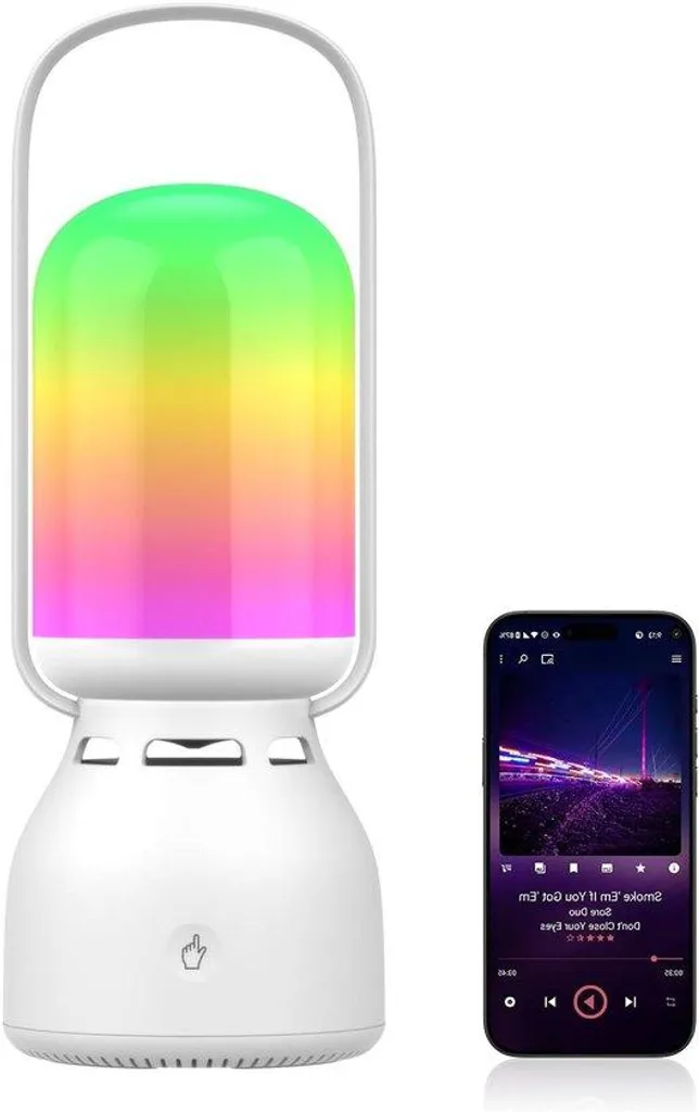 Lampe LED de Secours RGB Bluetooth IP45 : Ne Manquez Plus de Lumière !