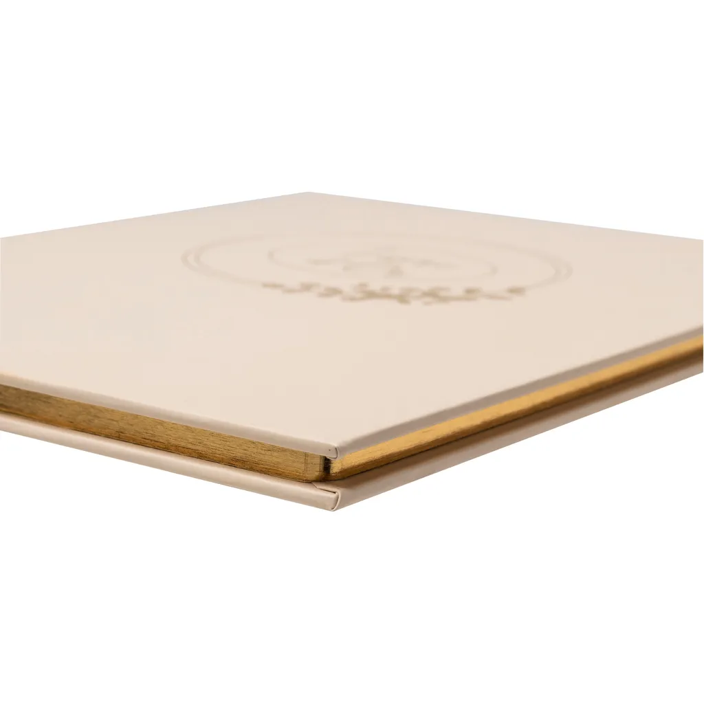 Livre d'Or Exacompta Ringflower Latte 47633E avec Finition Dorée - 7