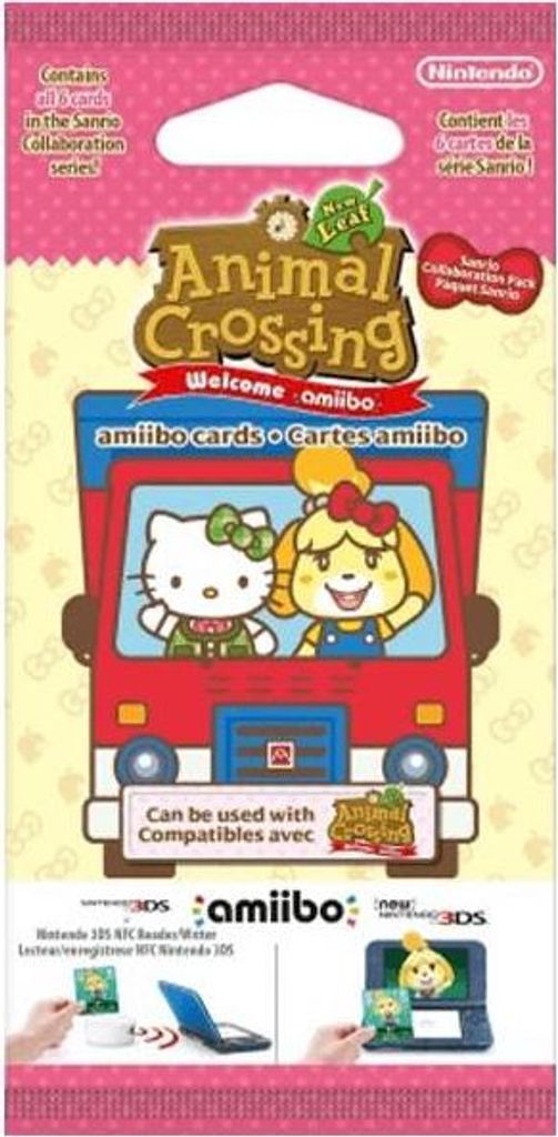 Animal Crossing amiibo Cards Sanrio Collab Pack Obrázok produktu 