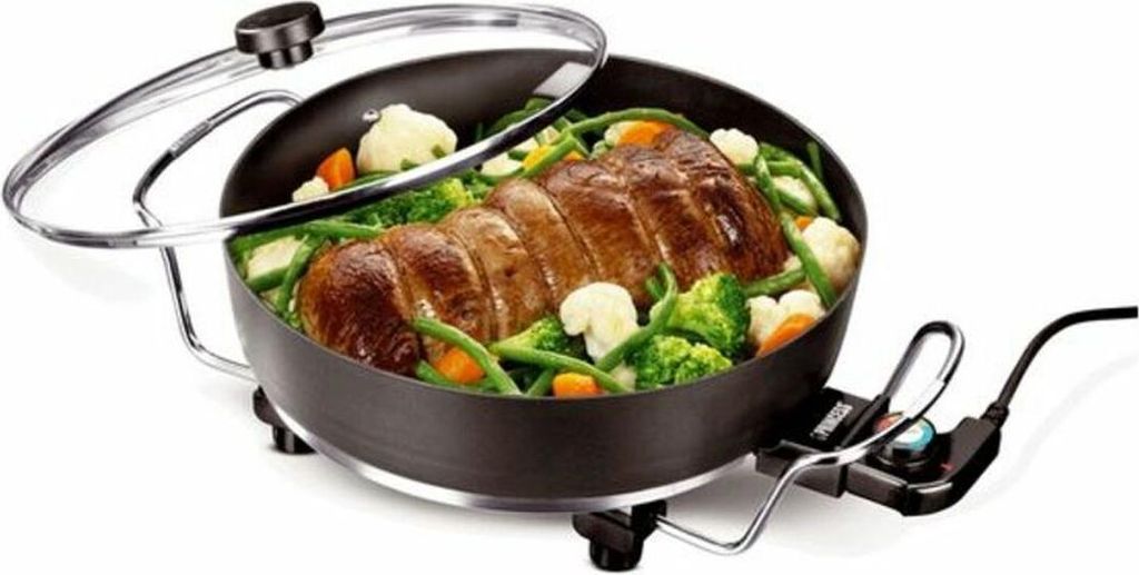 Princess Padella elettrica 162367 5,4 L 1800W Nero Immagine del prodotto 