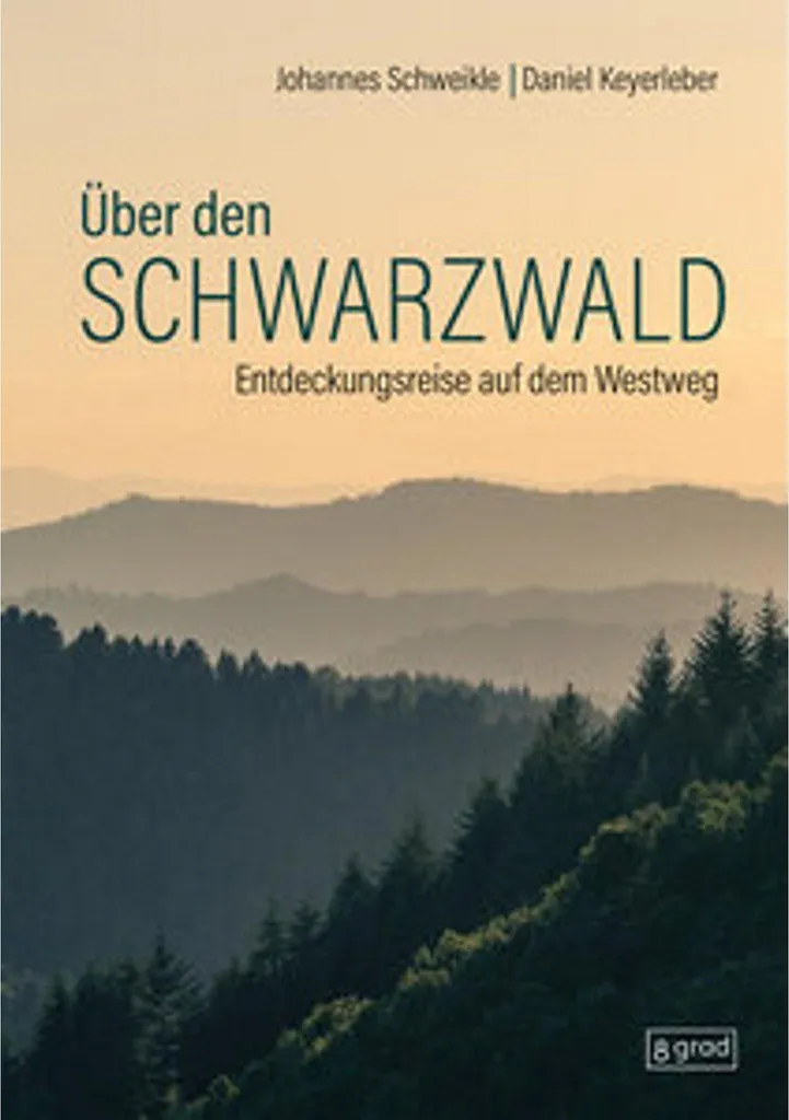 Livre de décoration Über den Schwarzwald - Idée cadeau voyage nature