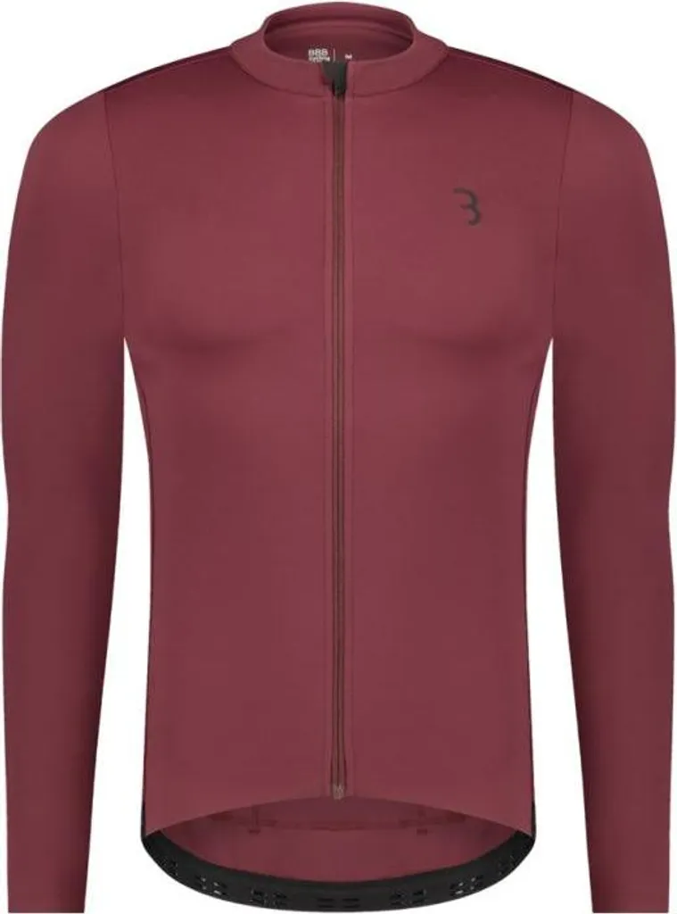 Maillot Cyclisme Anti-Froid BBB Essence LS XL Rouge - Fini l'Humidité
