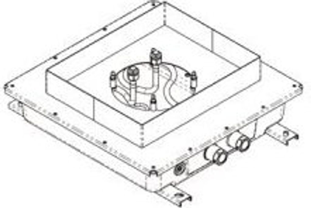 Dornbracht UP-Deckeneinbaukasten, 310x250mm, 3504397090