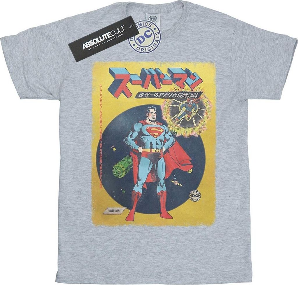 DC Comics - T-Shirt für Herren BI21737 (L) (Grau)