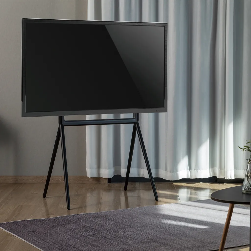 Support TV de Conférence Vega Mobile pour Grands Écrans 70 Pouces