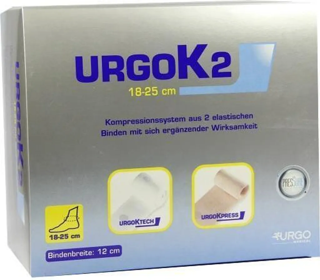 UrgoK2 12cm: Kit Compressione Bistrato 18-25cm Caviglia | Shop