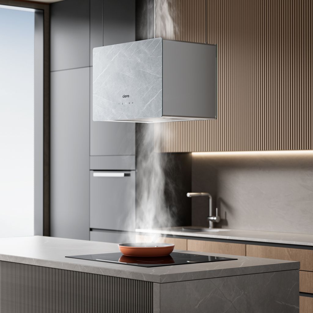 CIARRA Pinnacle Serie A+++ 700m³/h ‎Ivory Mist Marmor Produktbild 7