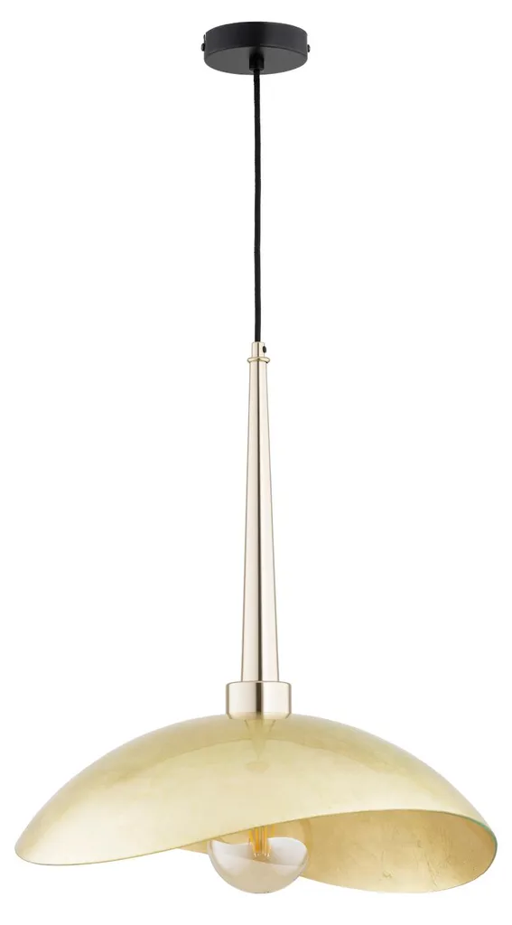 Suspension Idéale Table Salle à Manger Marbre et Or - Design 95 cm Alfa