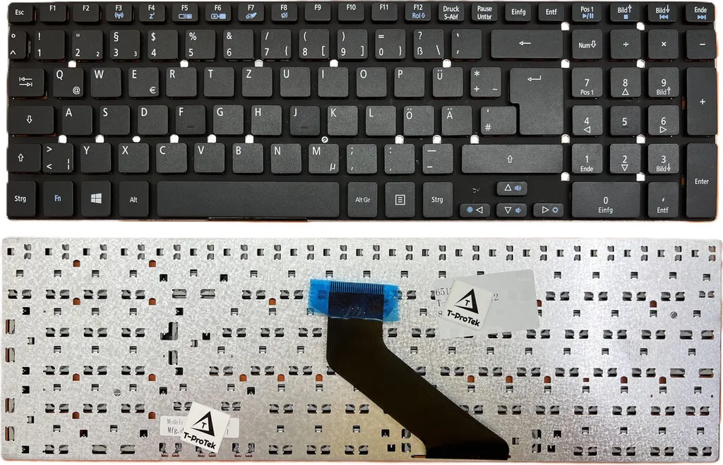 Clavier pour Acer Aspire 5830TG idéal pour réparer votre ordinateur noir