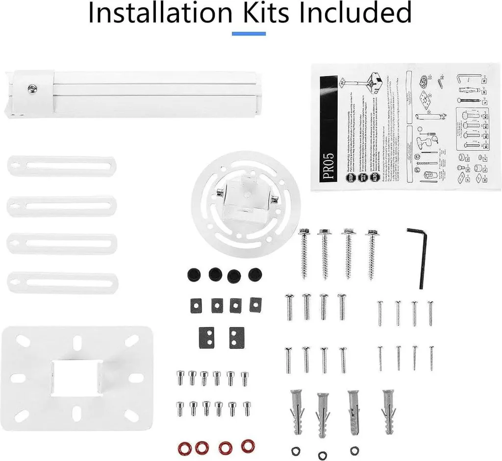 Fixation plafond vidéoprojecteur inclinable 90° et orientable 360° - 7