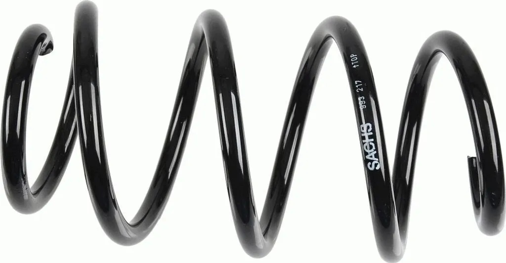 Ressort de suspension SACHS 993 217 pour Leon 1P1 - Qualité OE 1K0411105GT
