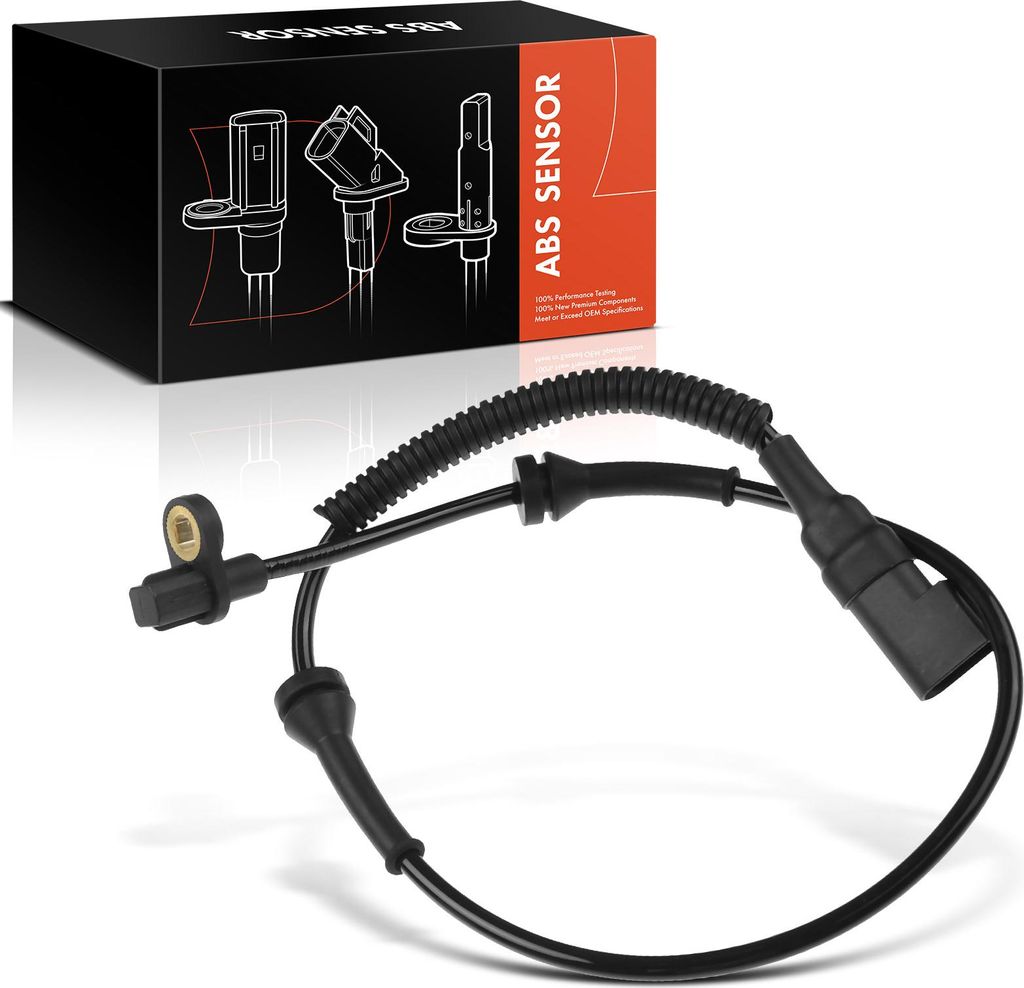 Frankberg 1x ABS Sensor Hinterachse beidseitig für Ford Tourneo Connect Transit Connect P65 P70 P80 1.8L 2002-2013