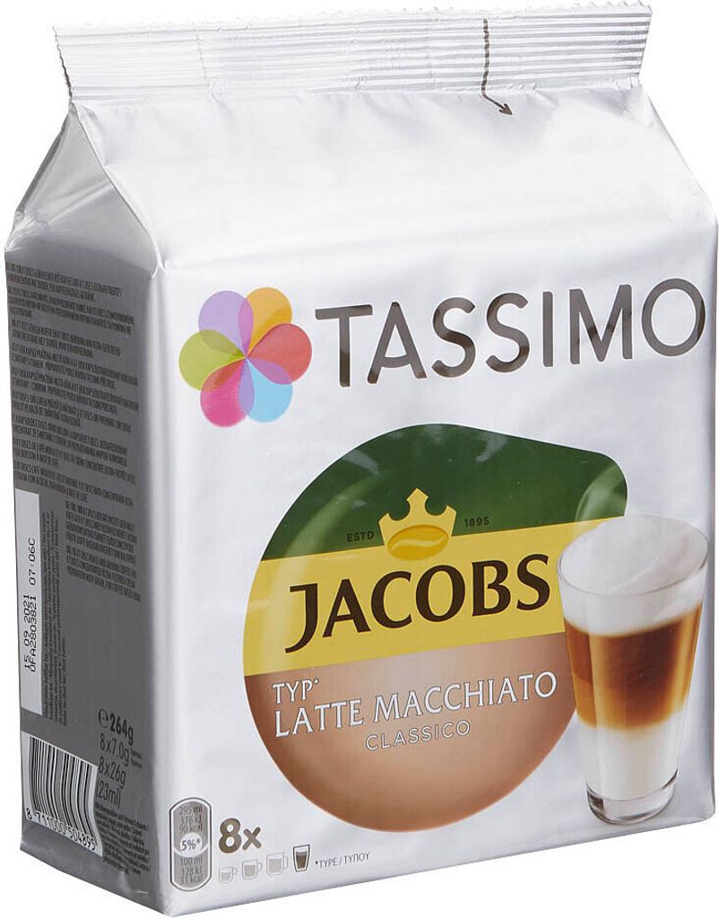 Tassimo Kapseln Jacobs Typ Latte Macchiato Classico | 8 Produktbild 10