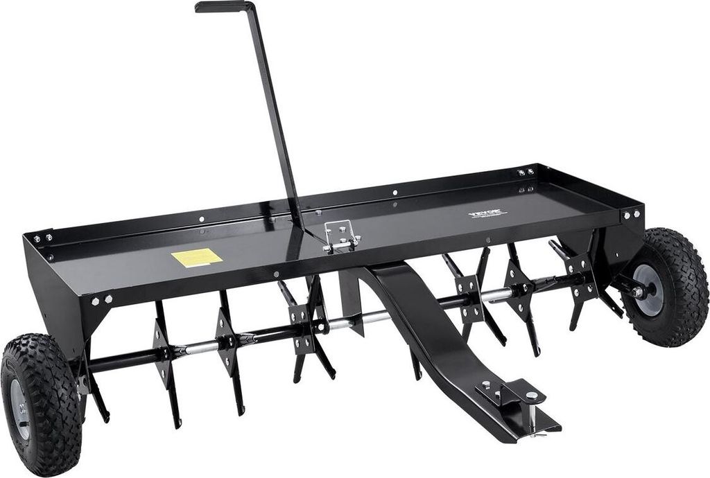 48" Tow Behind Plug Aerator with Universal Hitch Lawn Aerator Tow Behind