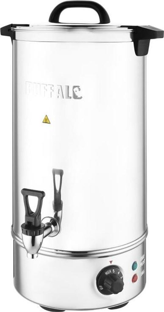 Buffalo Gastro-Heißwasserspender 10L – Energiesparend, Edelstahl, manuelle Befüllung