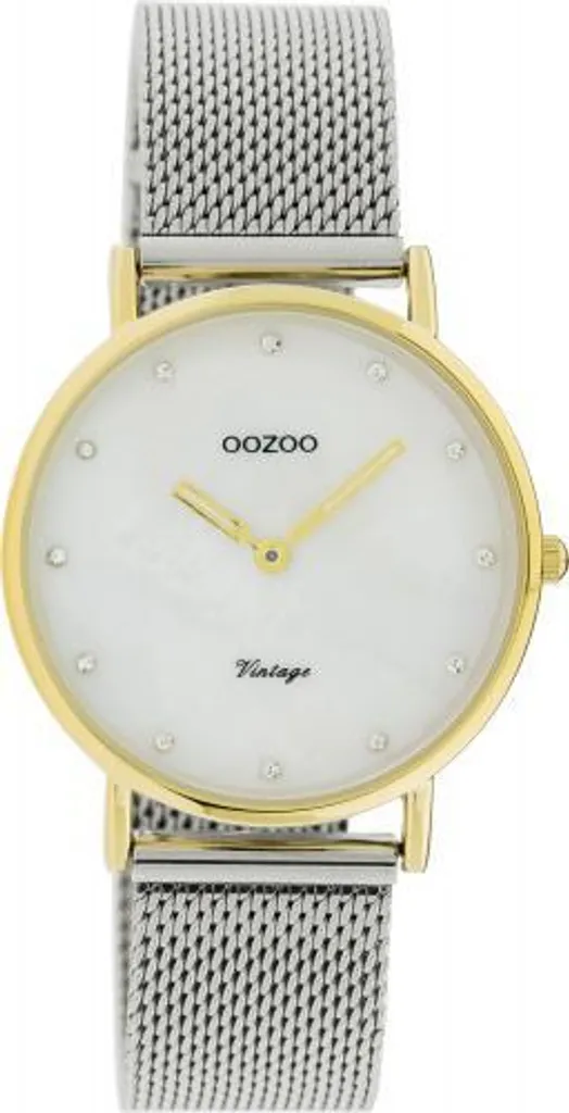 Montre Femme Vintage Bicolore OOZOO - Accessoire Mode Chic C20120