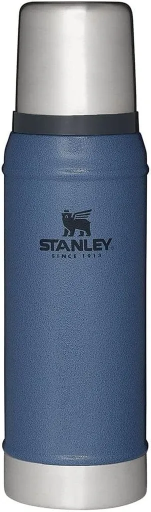 Bouteille Isotherme Stanley 0,75L Thermos Inox Hammertone Lake Bleu