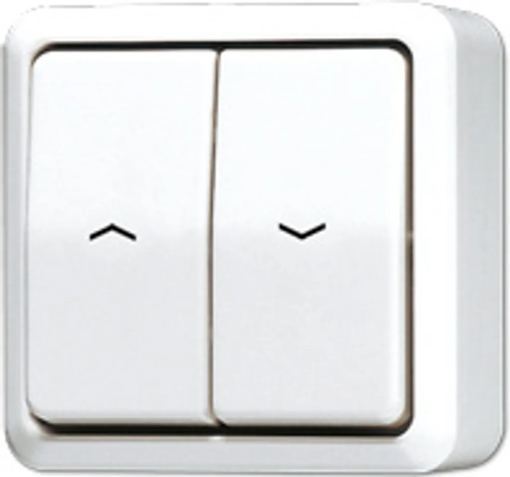 Equiper vos pièces avec l'interrupteur Jung 609 VA WW blanc 1 pôle 10A