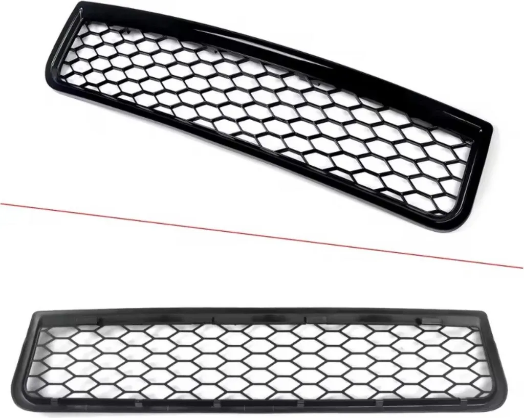 Calandre RS Look Audi A4 B6 2002-2005 Noire en Nid d'Abeille avec Grilles
