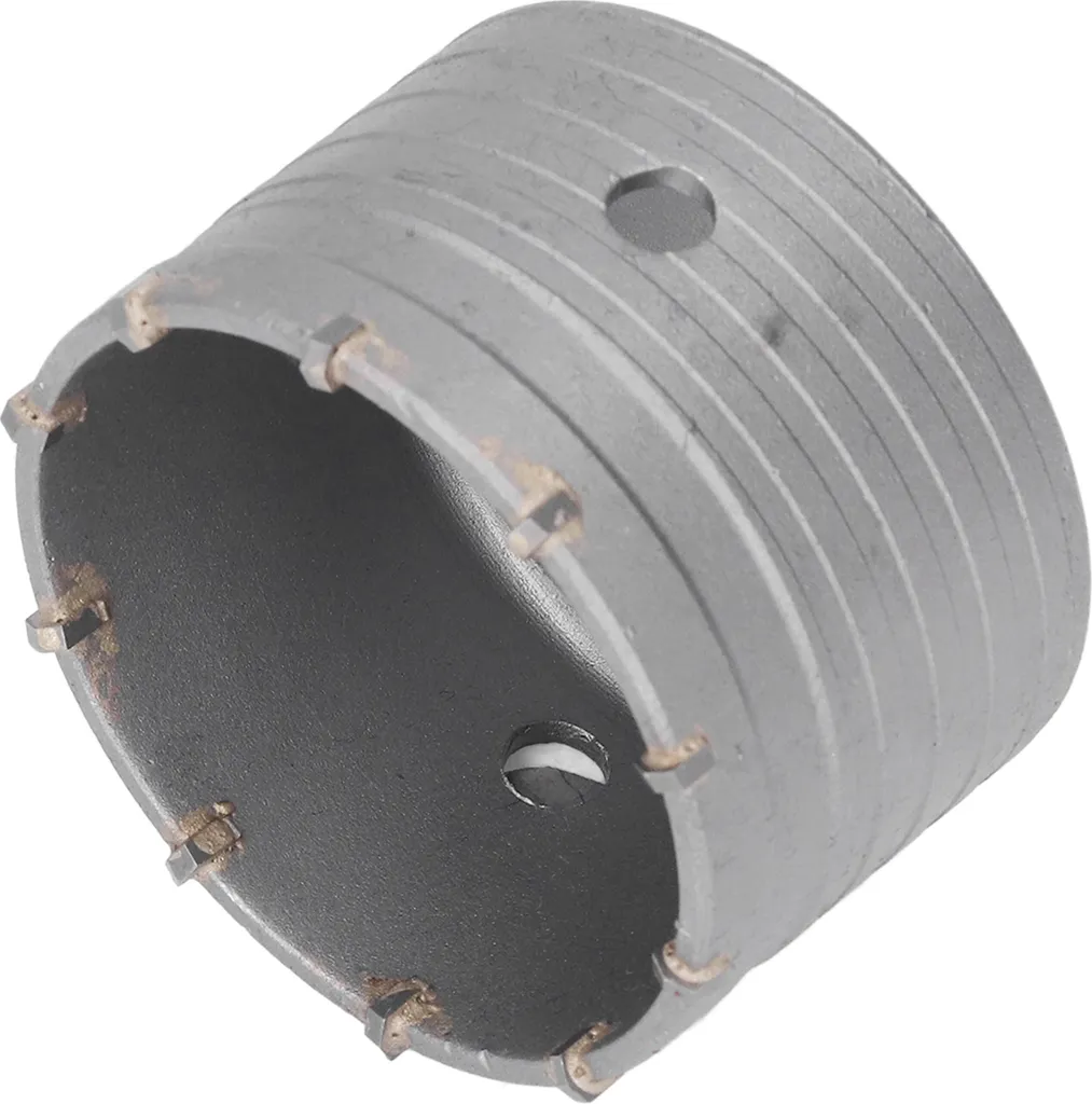 Trépan béton 90 mm avec pointe carbure pour passage de climatisation - 3