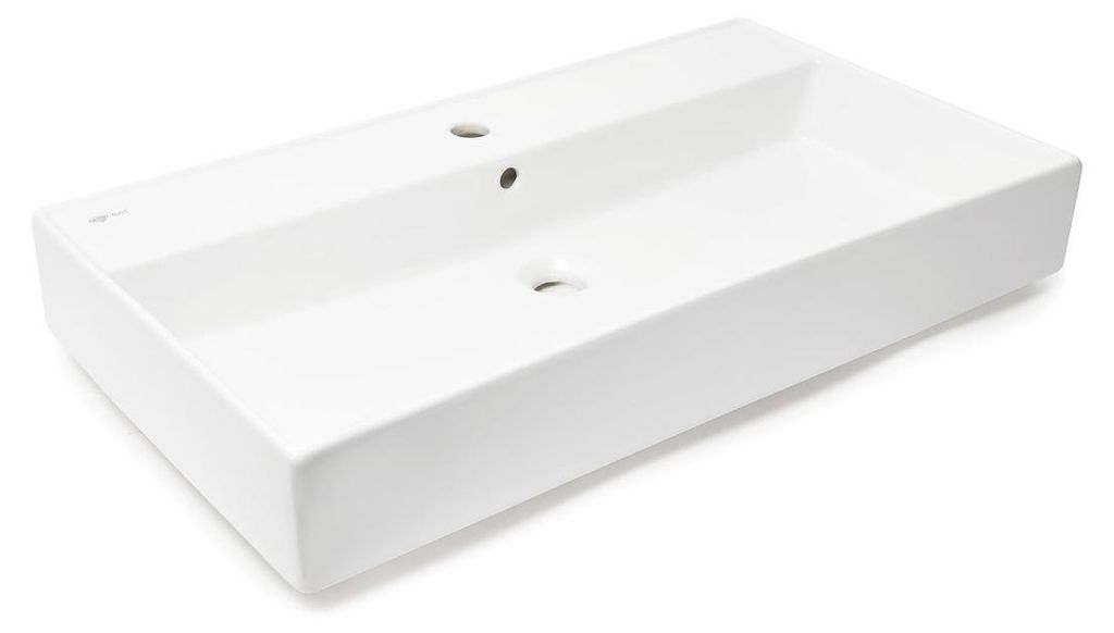 SAT EDGY Waschbecken 80 cm eckig Hänge- oder Produktbild 