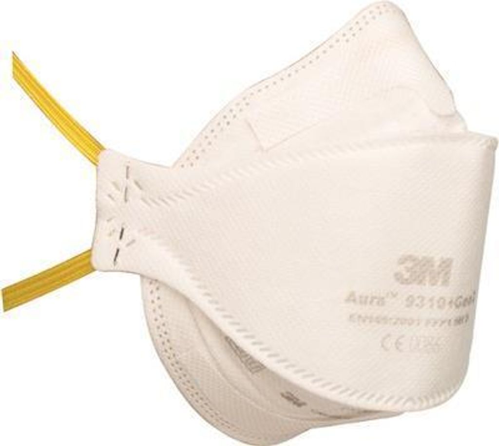 Ademhalingsmasker Aura 9322+Gen3 FFP2 / V NR D met Productafbeelding 