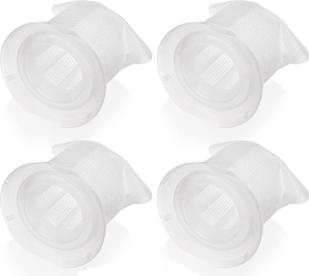 4 Stück Filter für Vorwerk Kobold VC100 Akku Staubsauger VC 100 Schmutzfilter Ersatzfilter für Vorwerk VC 100 Handstaubsauger