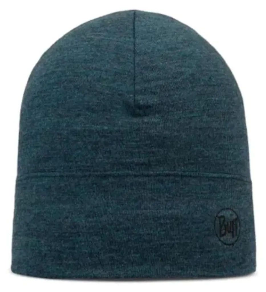 Bonnet BUFF Merino turquoise anti-odeur et chaud pour sportifs UNI