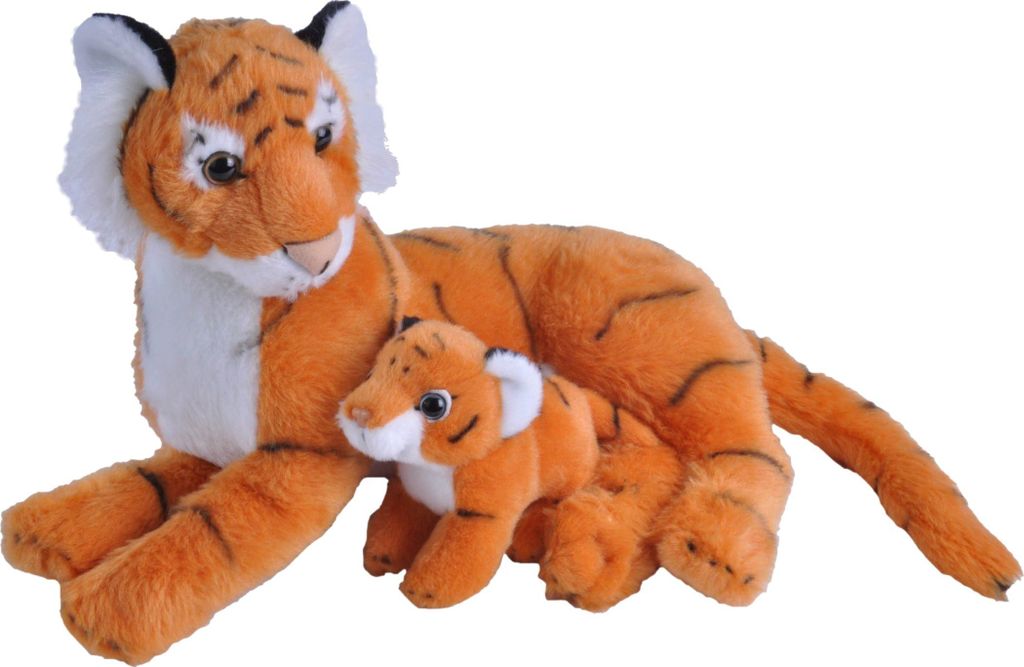 Wild Republic - Kuscheltier - Mom & Baby - Tiger