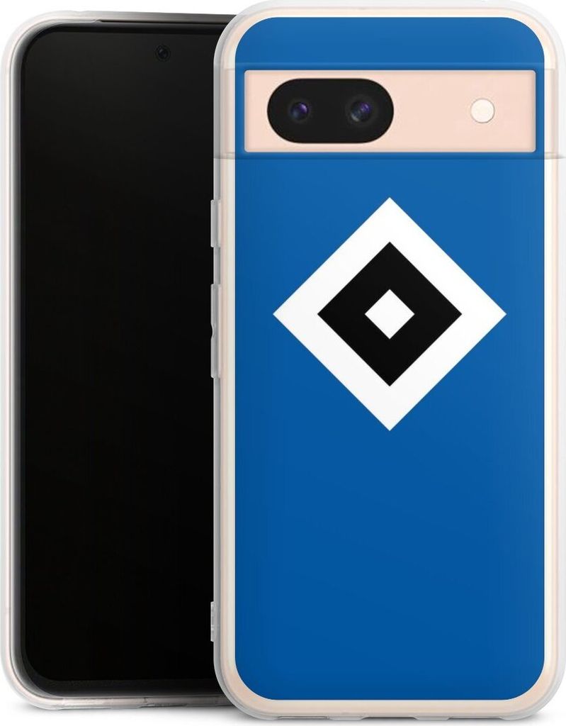 DeinDesign Handyhülle für Google Pixel 8a Silikon Hülle Case Smartphone Schutzhülle HSV Hamburger SV Logo