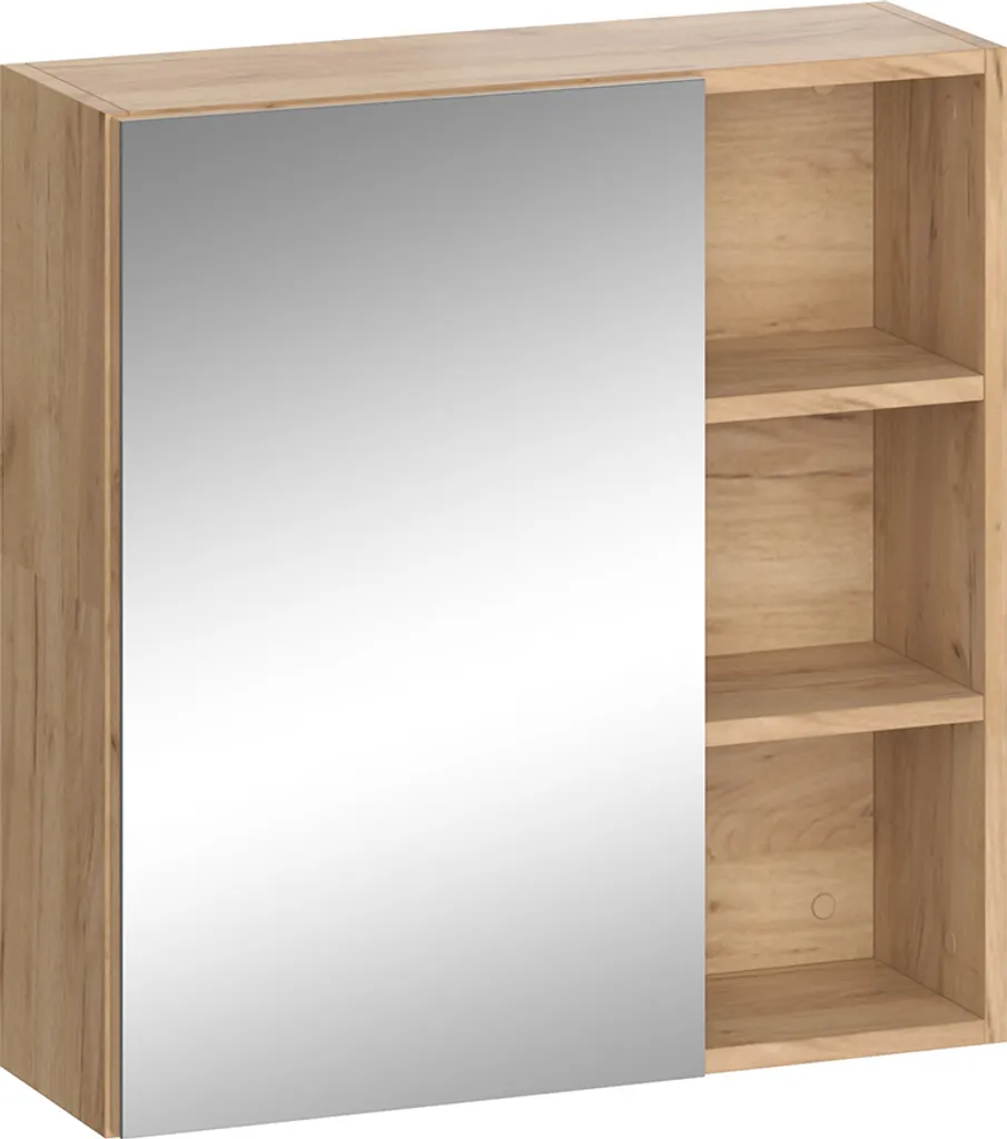 Rangement de salle de bain Vicco Senyo 62x64cm Anthracite gain de place