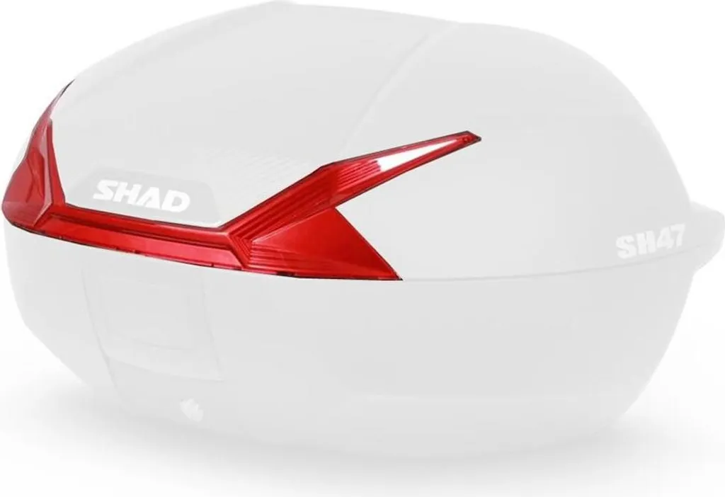 Rénover votre Top Case SHAD SH47 avec ce Réflecteur Rouge de Rechange
