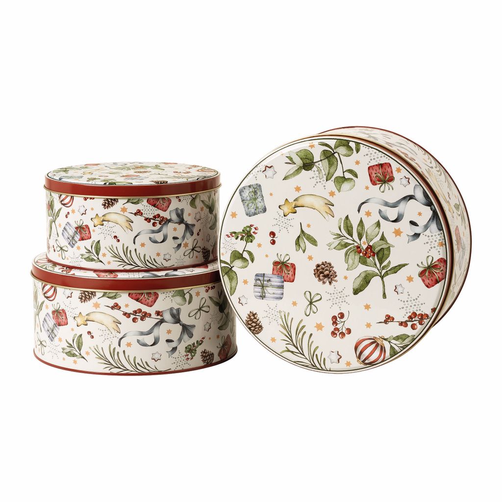 Hutschenreuther Plätzchendosen 3-teilig Alle Jahre wieder
