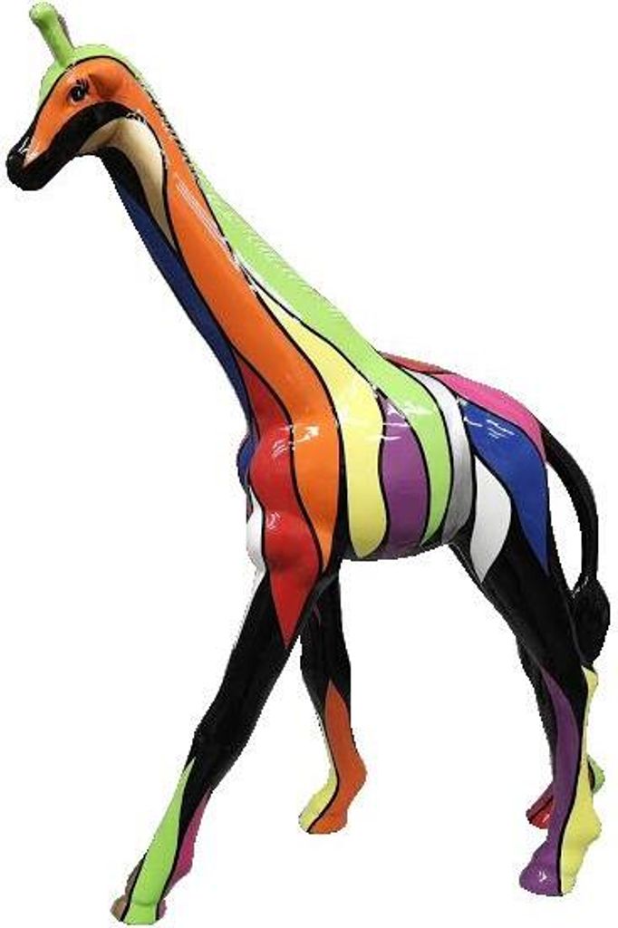 Giraffe Abstrakte Garten Statue Skulptur Skulpturen Designer Figuren Moderne neu
