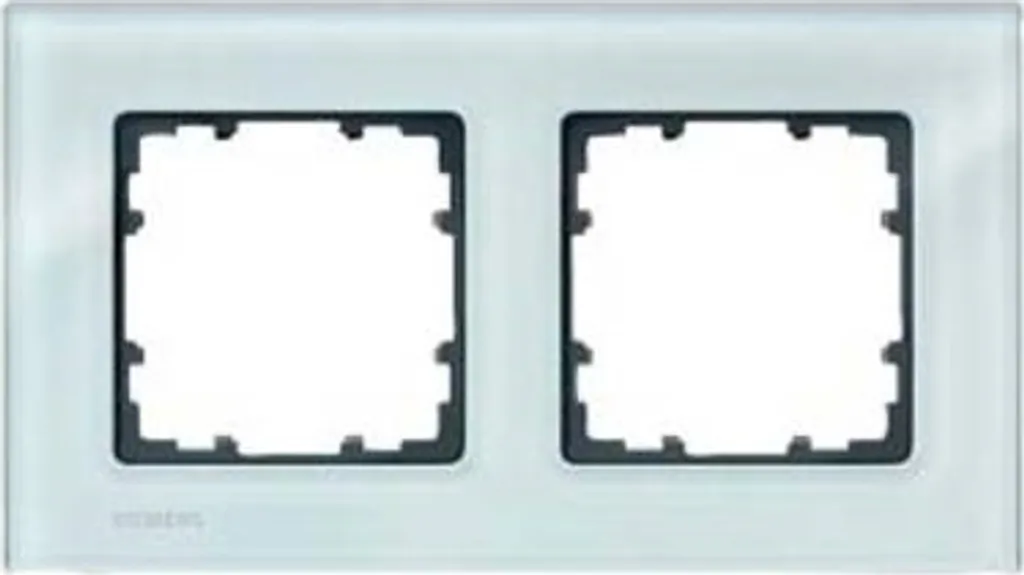 Siemens Delta One Presa Telefonica Bianca - Monoblocco Con Sicurezza Bambini, Fori Protetti, Installazione Facile Senza Utensili, Design Elegante