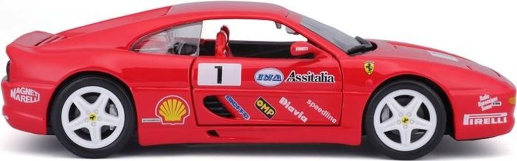Modellino auto Ferrari F355 GT racing collection scala 1:43 ixo diecast