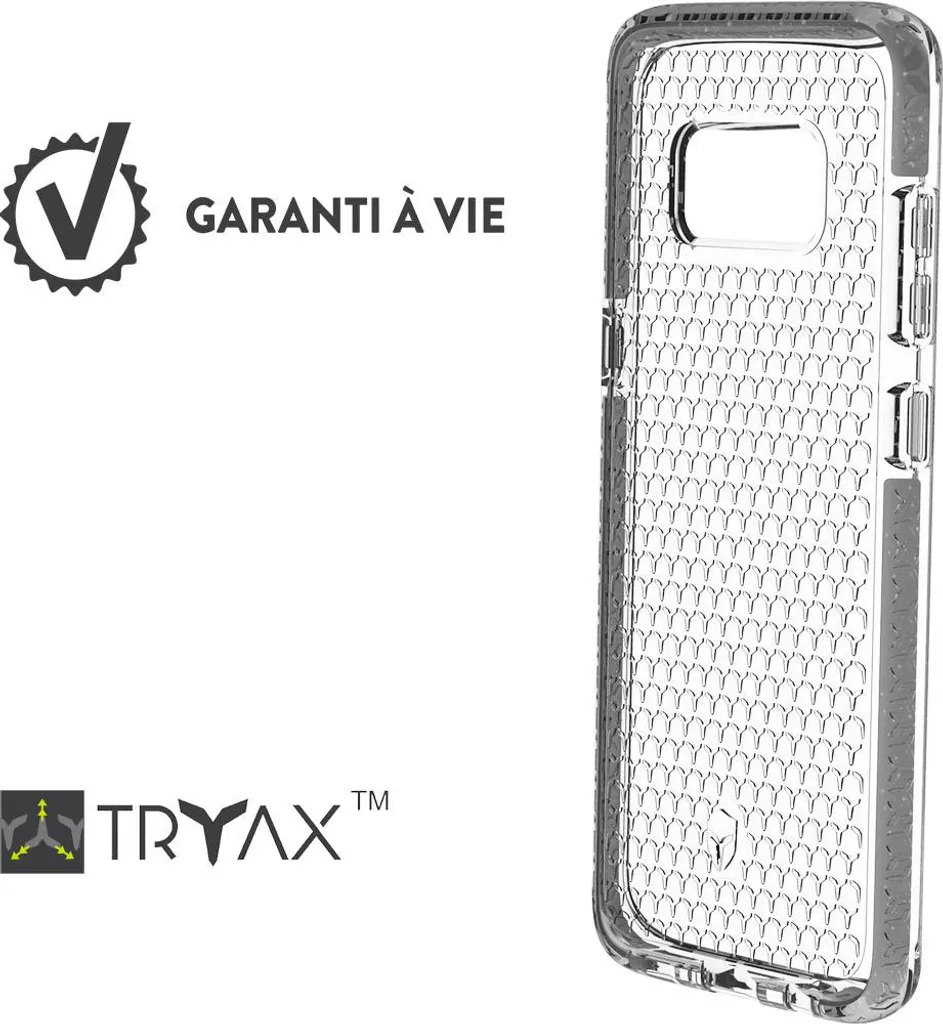 Évitez les bris d'écran : Coque Force Case Galaxy S8 Silver renforcée FCLife