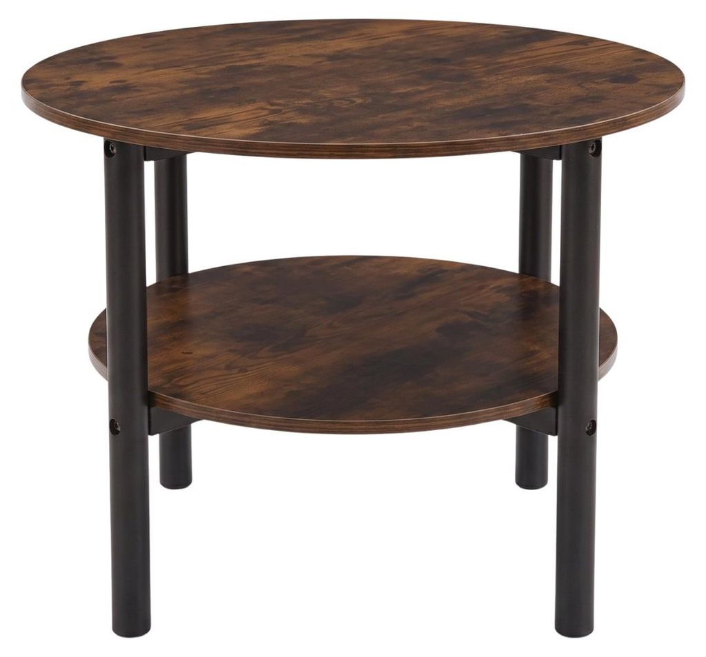 Kulatý konferenční stolek dvoupatrový, Ø 60 cm x 45 cm Obrázek produktu 