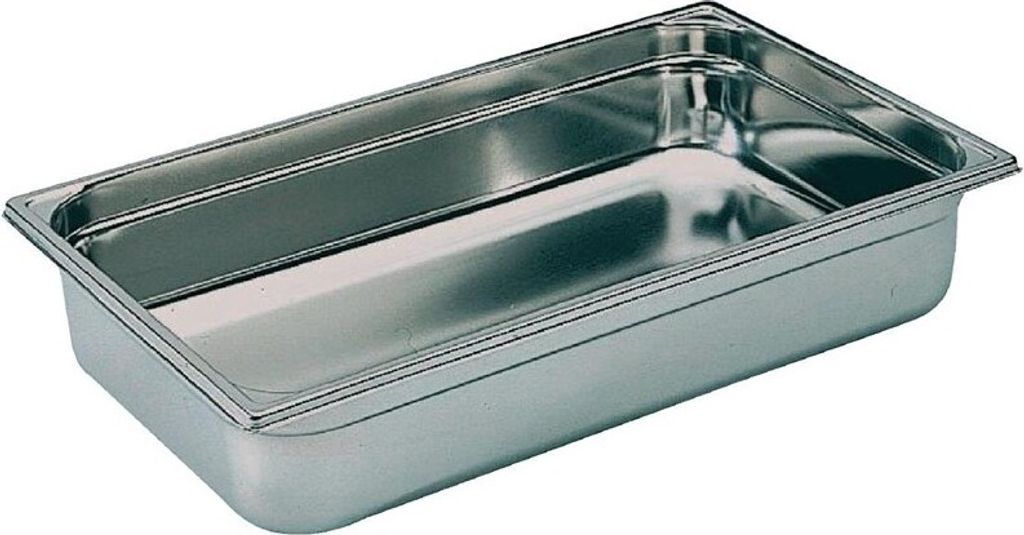 Matfer Bourgeat GN-Behälter GN1/1 Edelstahl 6,5cm