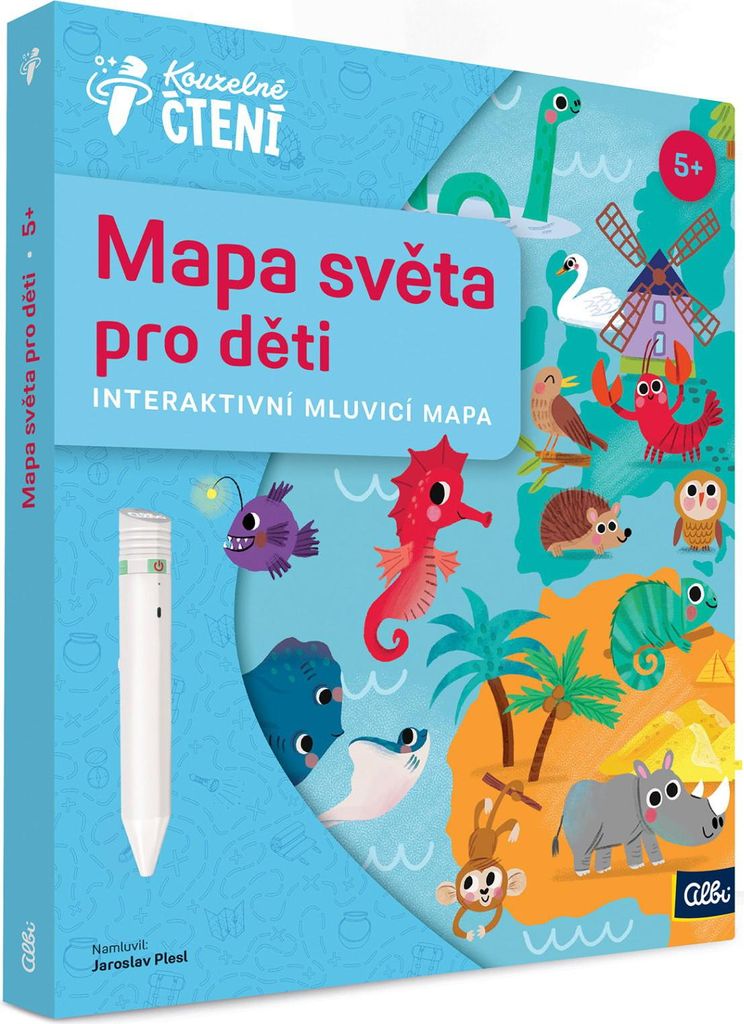 Magische Leseweltkarte für Kinder