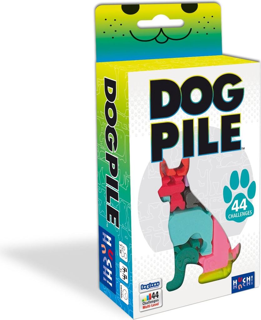 Geronimo Games Dog Stapel Puzzle Denkspiel