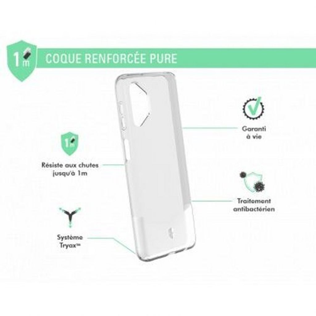 Force Case, Verstärkte Hülle für Samsung Galaxy A32 4G PURE, Transparent