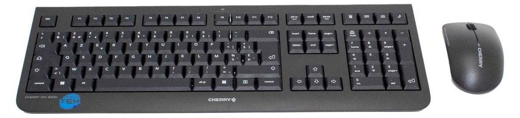 Cherry Dw 3000 Kit Mouse E Tastiera Wireless Layout Azerty Immagine del prodotto 