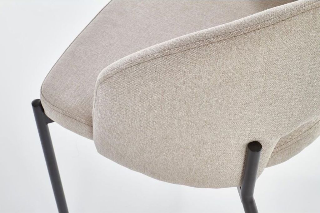 Halmar Essensstuhl K373 - beige / schwarz Produktbild 8